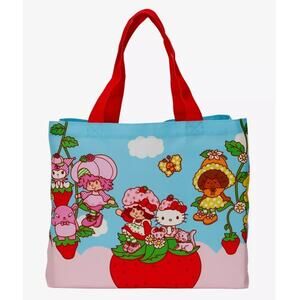 Loungefly Sanrio Hello Kitty and Friends x Strawberry Shortcake Tote Bag | NWT